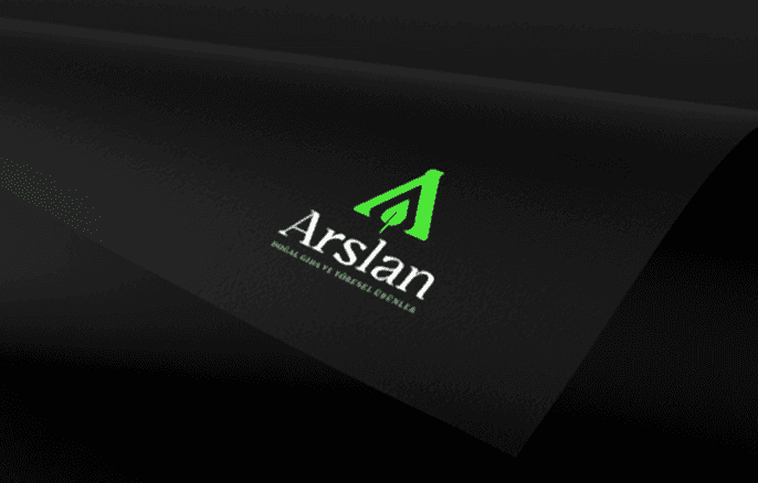 Arslan firması  logo tasarım çalışması.