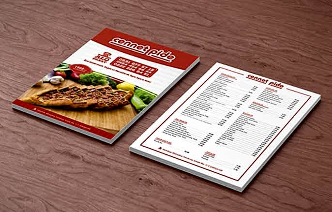 Cennet Pide El İlanı Tasarımı