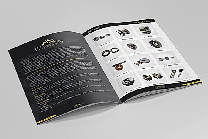 Çalışkan Dişli Katalog Tasarımı