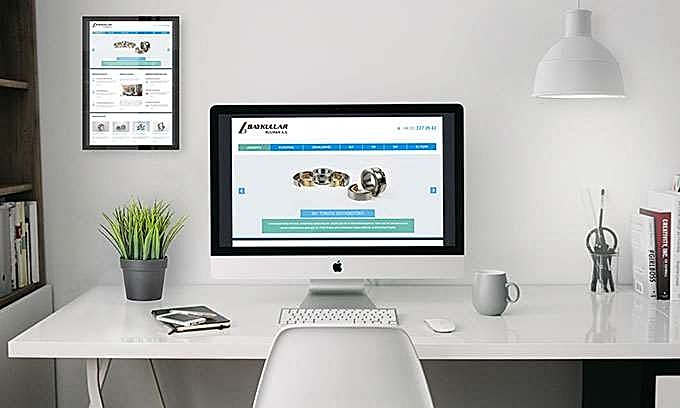 Baykullar Rulman Web Tasarımı