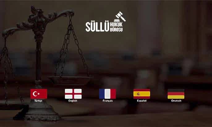 Süllü Hukuk Bürosu Web Tasarımı
