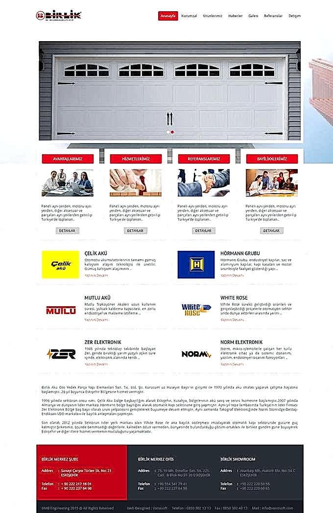 Birlik Otomasyon Web Tasarımı