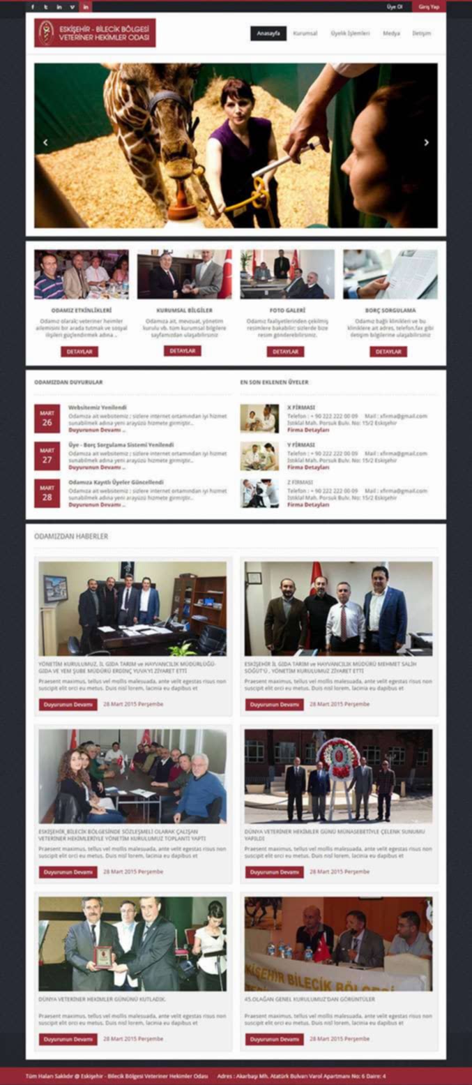 Eskişehir Bilecik Veteriner Hekimleri  